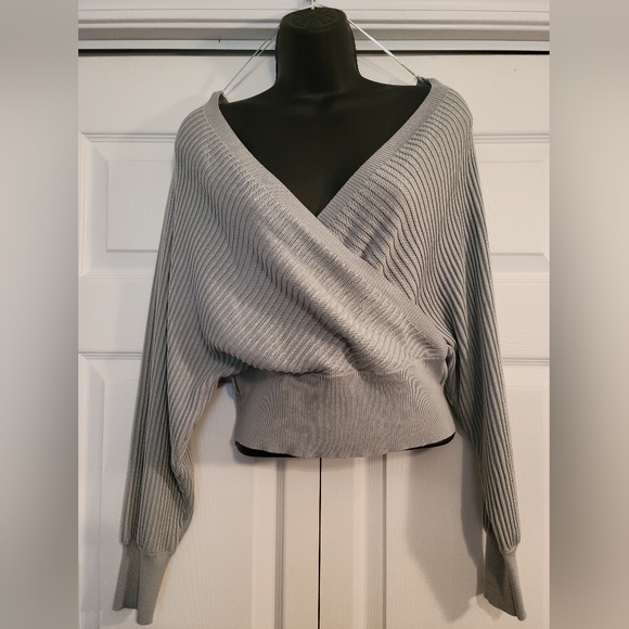 Love Tree Sweaters - Love Tree Crossover Sweater